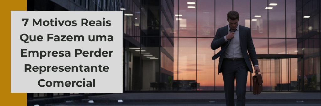 7 Motivos Reais Que Fazem uma Empresa Perder Representante Comercial